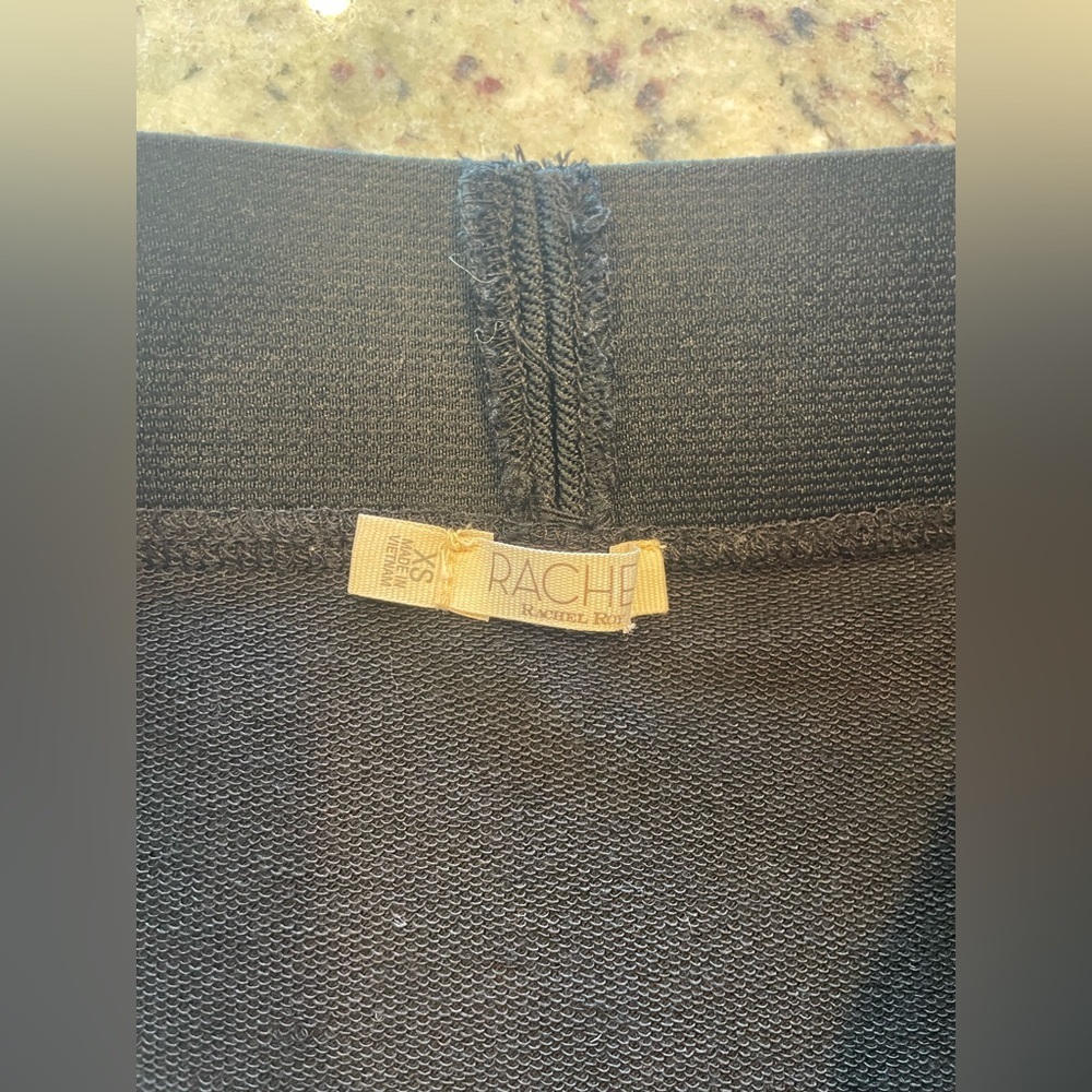 NWT Rachel Roy, Black stretch Women's Skirt size extra small - Picture 2 of 4